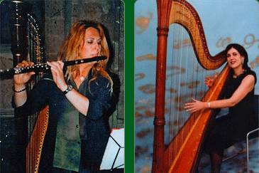 Duo Dulcimer Flauto e Arpa