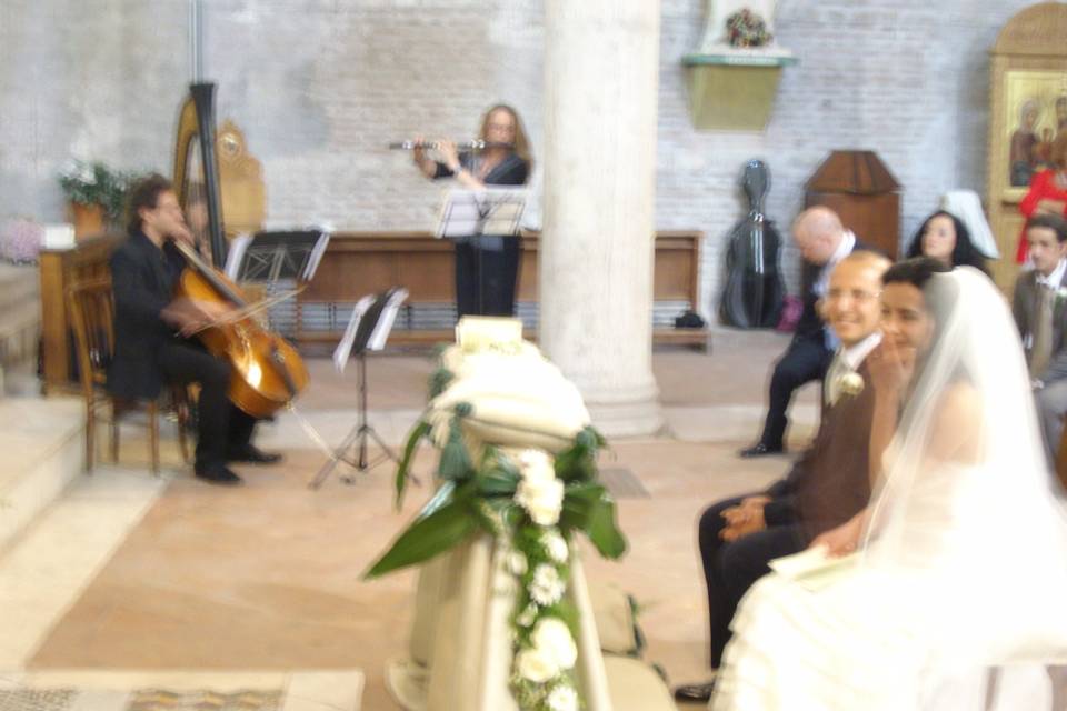 Trio Flauto Violoncello Arpa Cerimonia