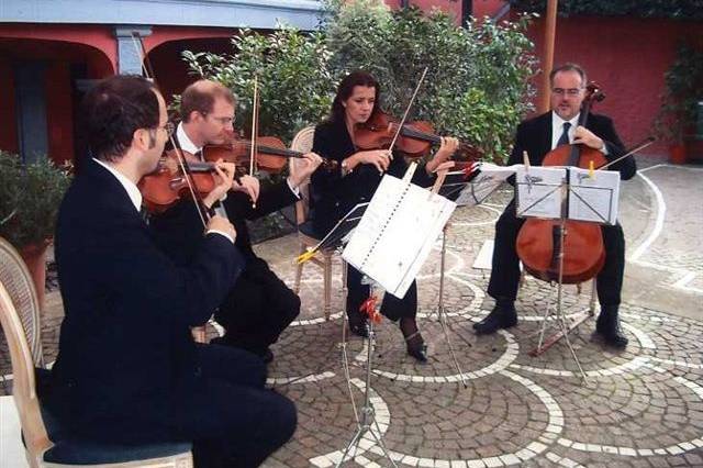 Quartetto d'archi ad un ricevimento