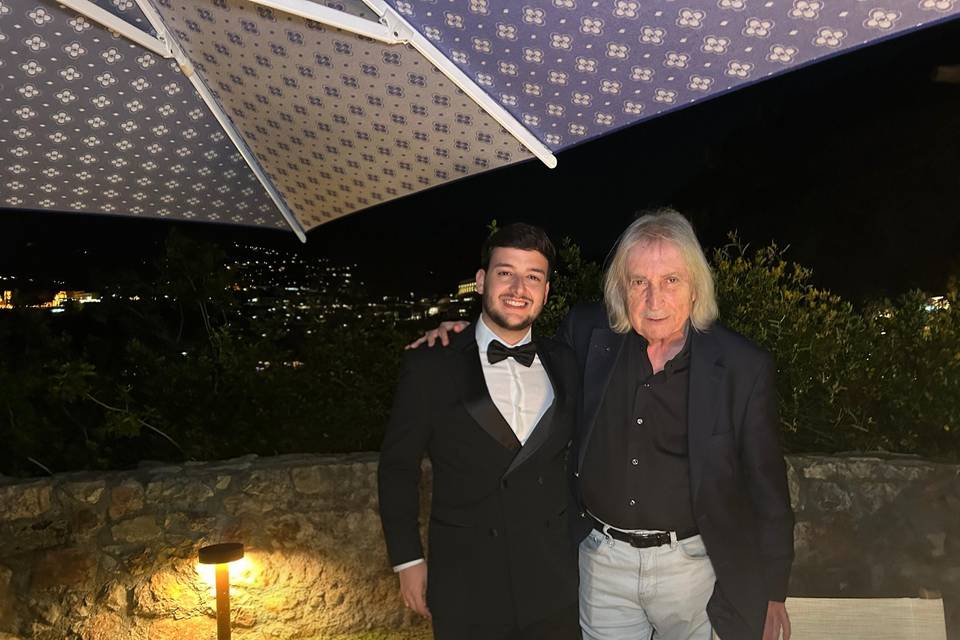 Con Carlo Vanzina