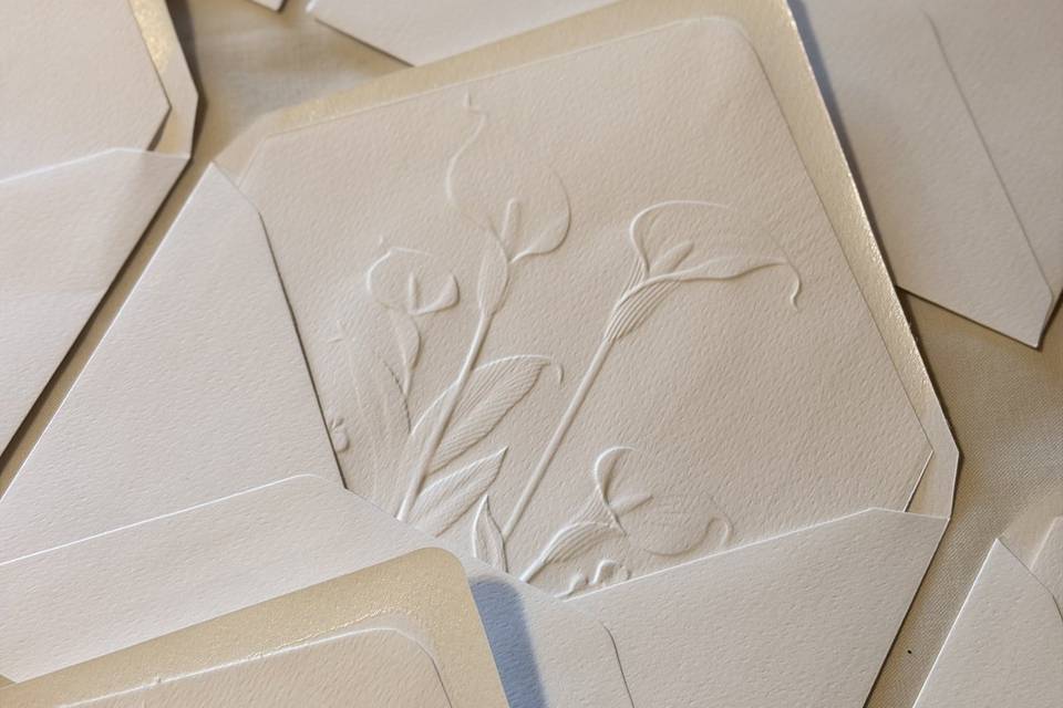 Invito embossing