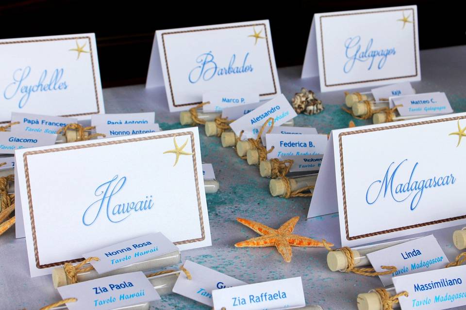 Tableau marriage tema mare