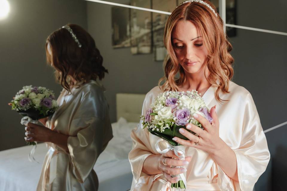 Preparazione sposa