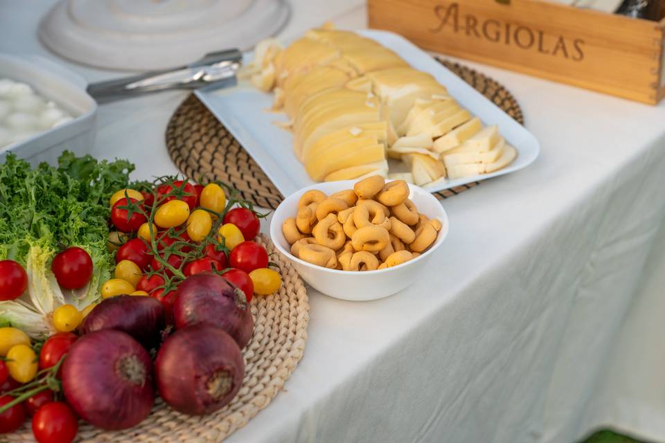 Buffet formaggi