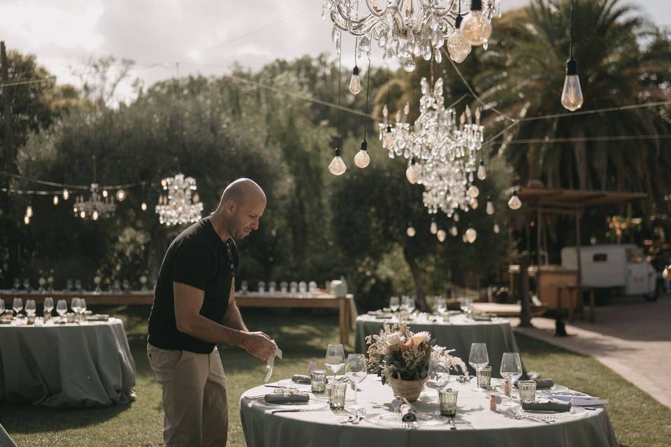 La cena nel borgo