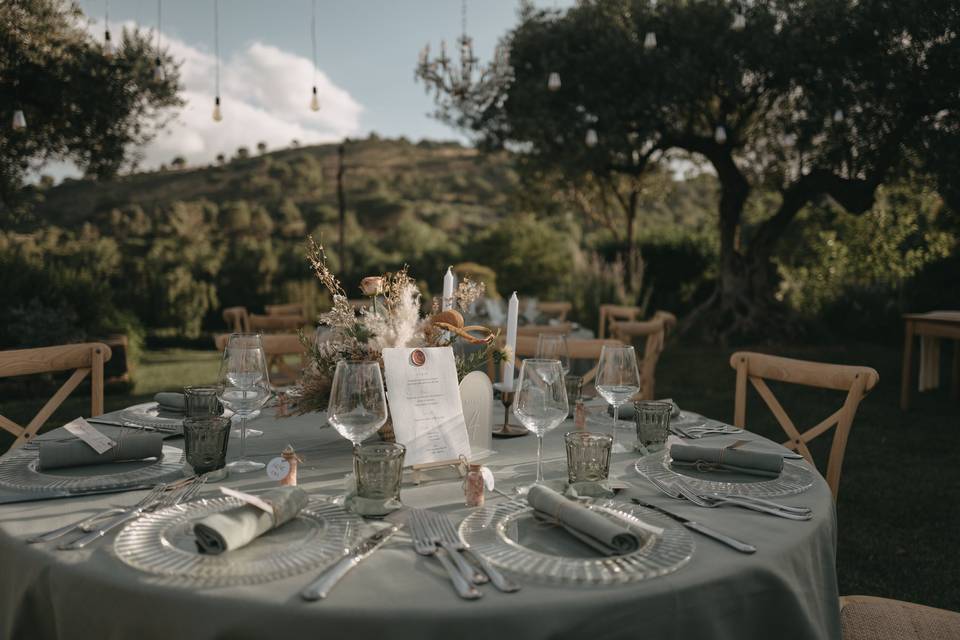 La cena nel borgo