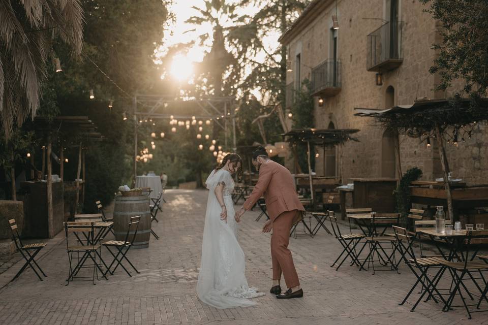 La cena nel borgo