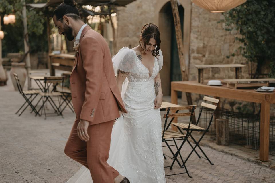 La cena nel borgo