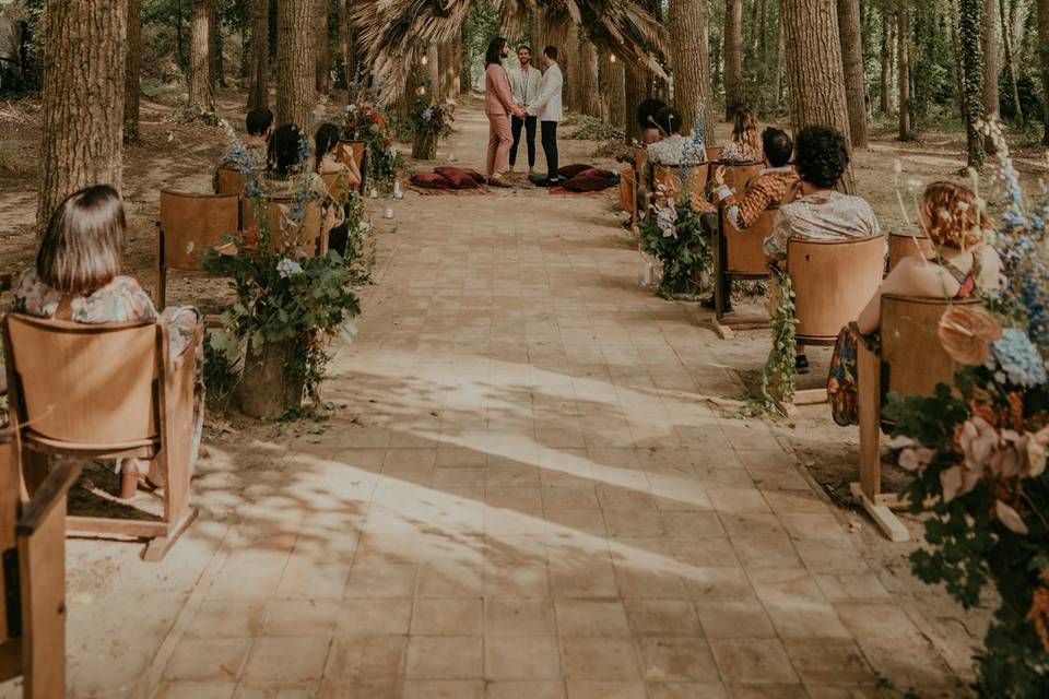 Matrimonio nel bosco