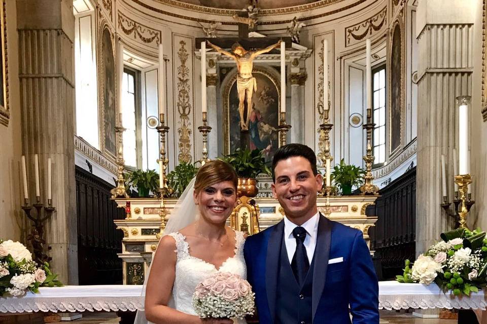 La sposa entra in chiesa...