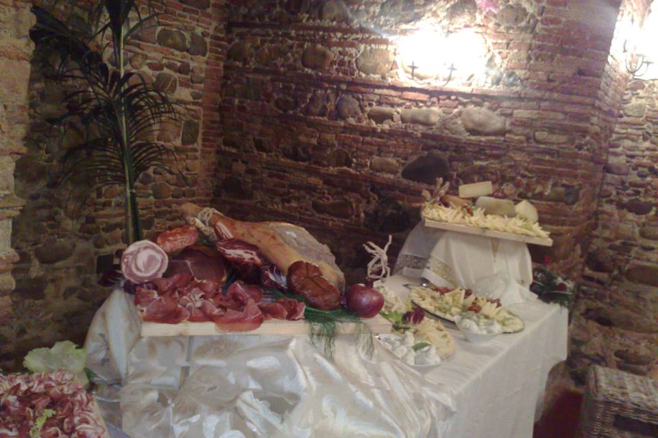 Allestimento buffet villa Labonia Rossano