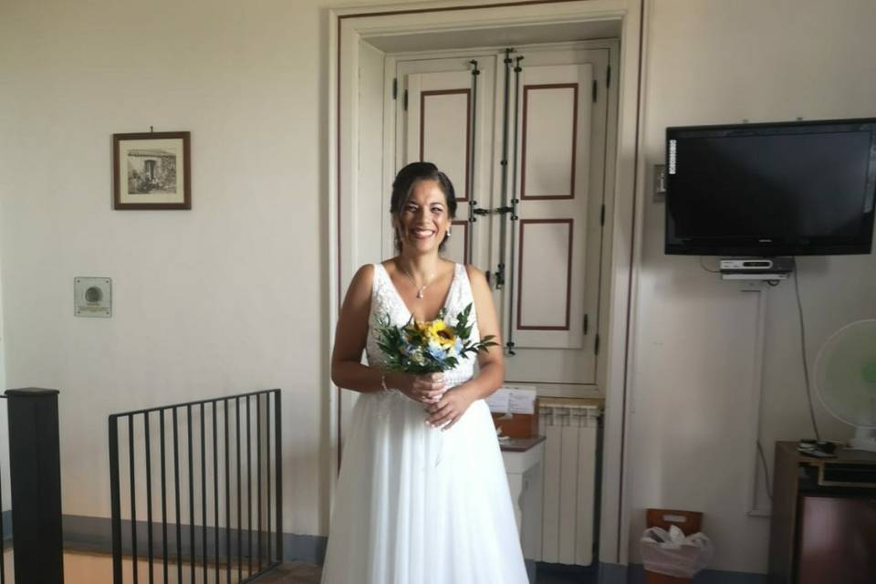 Sposa acconciatura ,21/08/21