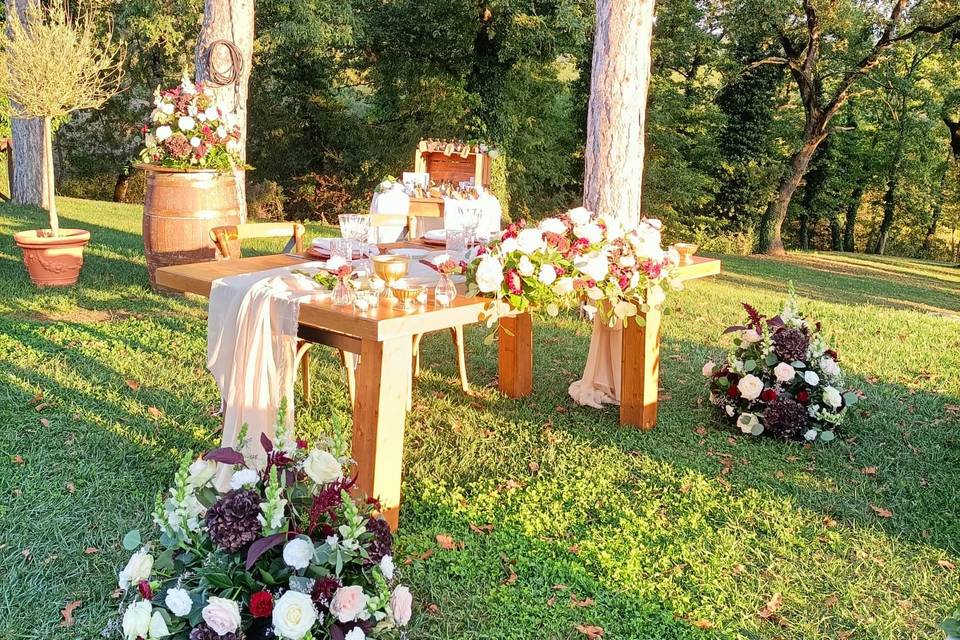 Allestimento villa