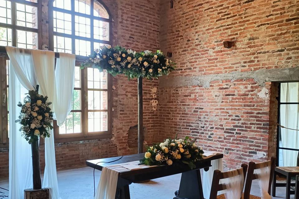 Allestimento villa