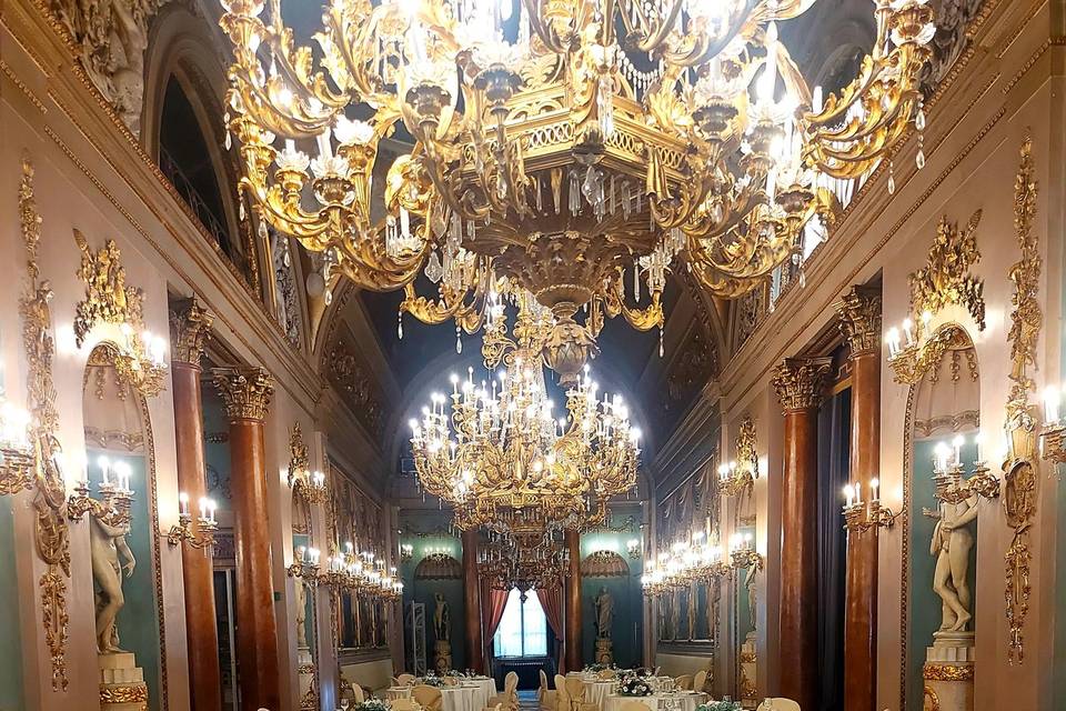 Allestimento villa