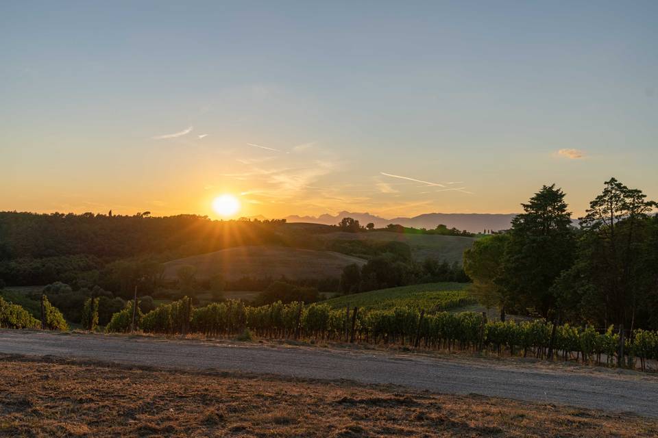 Tramonto da applausi