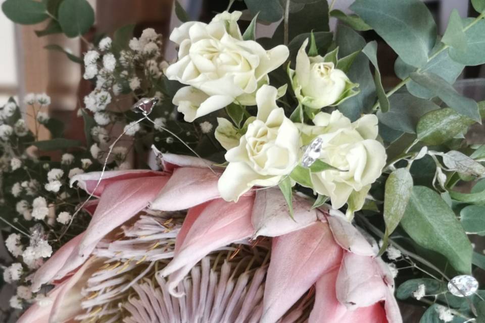 Bouquet protea