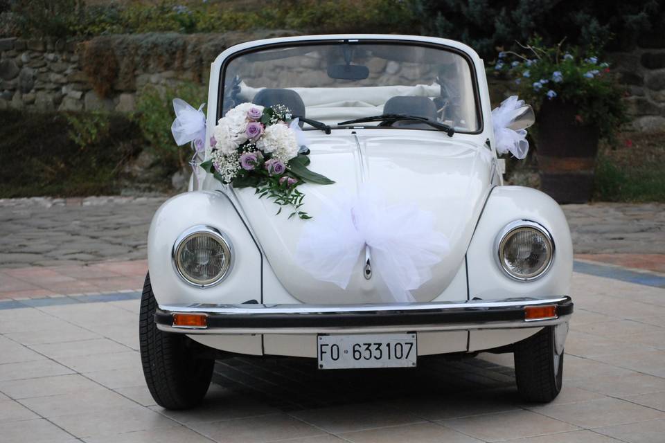 Come addobbare l'auto per matrimonio - Noleggio Autocoming