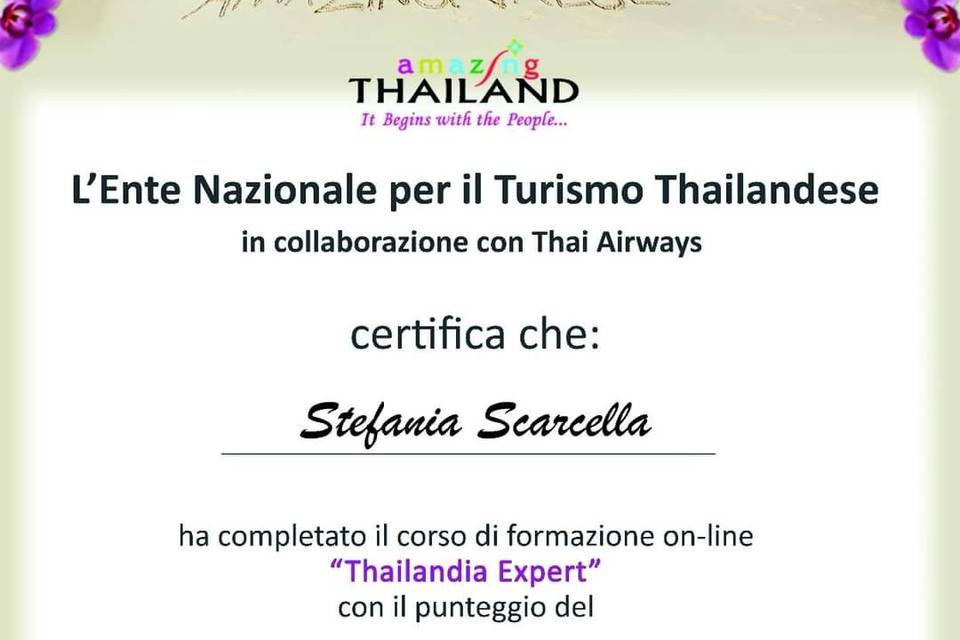 100% Thailandia Expert