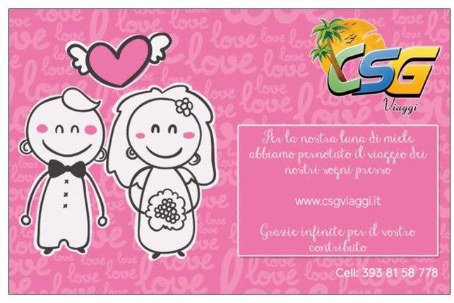 BC Honeymoon CSG VIAGGI