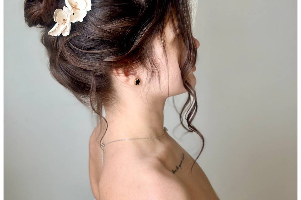 Chignon alto