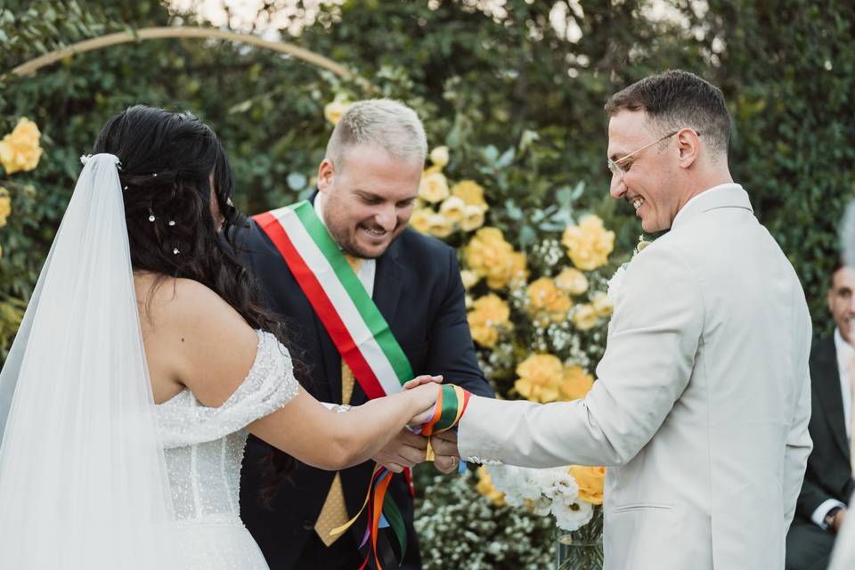 Sharon Bernardi Matrimonio