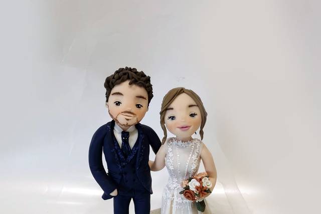 Cake topper con gatti
