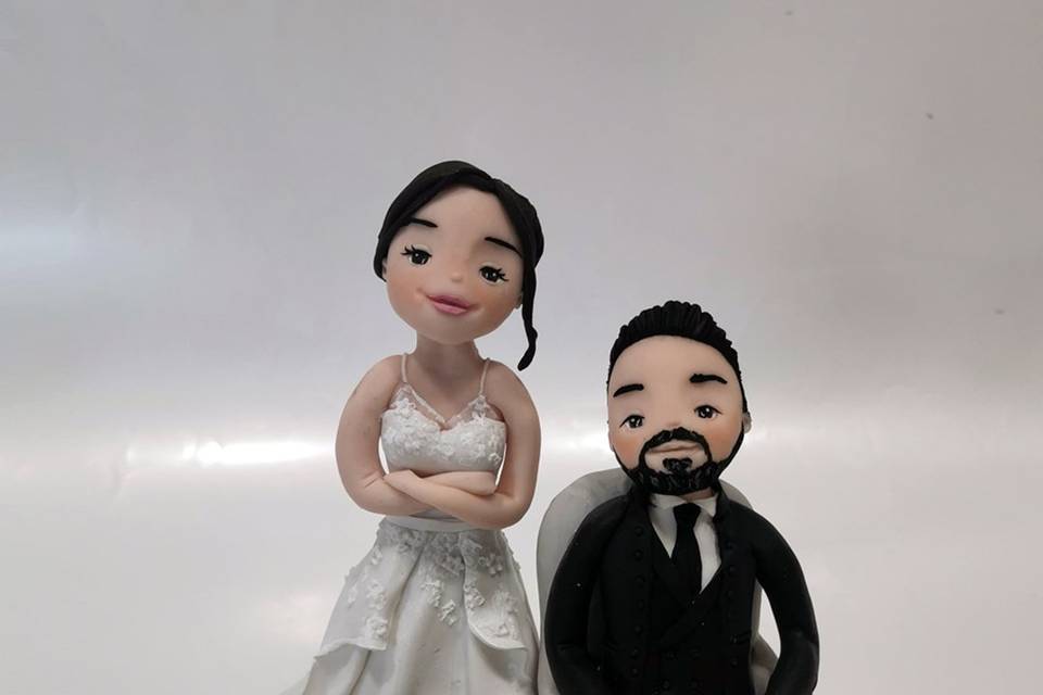 Cake topper tema playstation