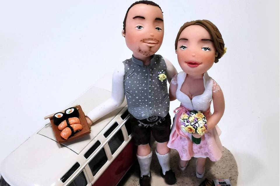 Flipperandme - Cake topper