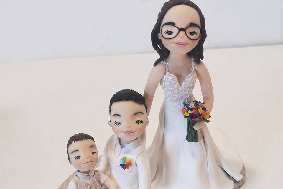 Cake topper spose