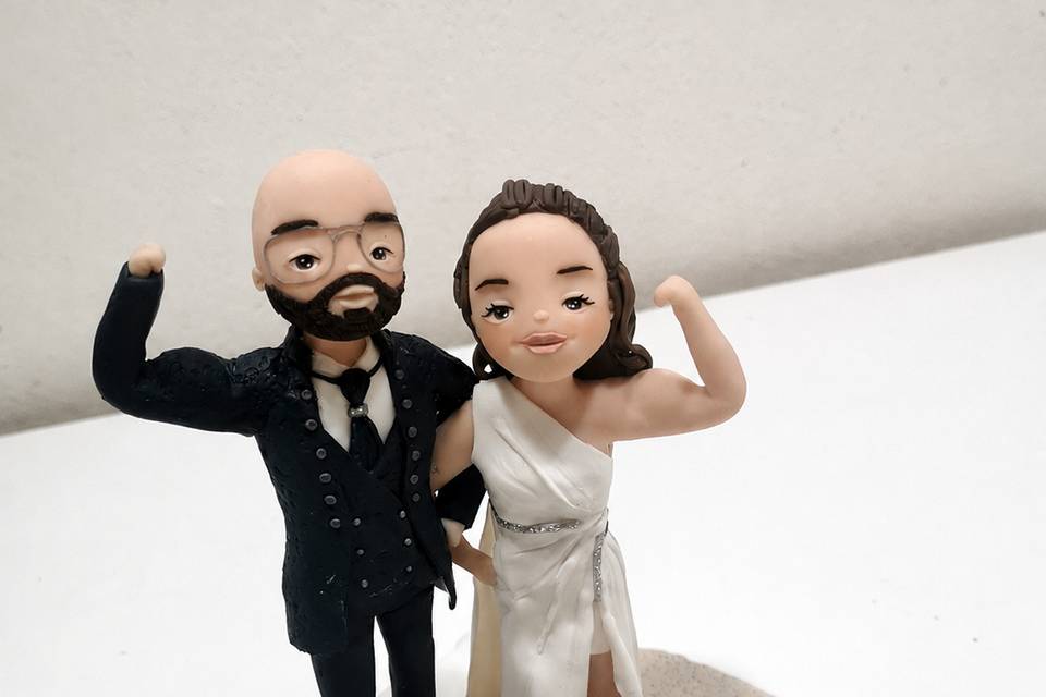Cake topper tema palestra