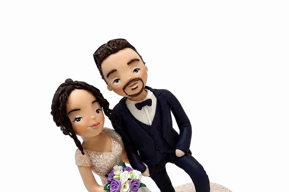 Cake topper con gatto