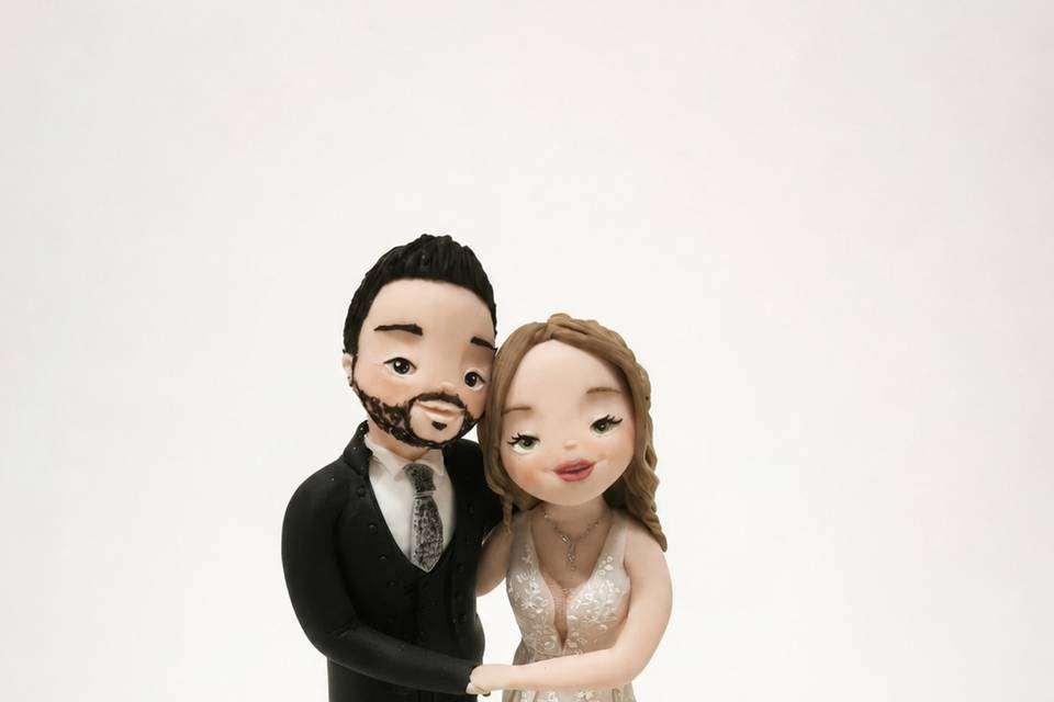 Cake topper tema musica
