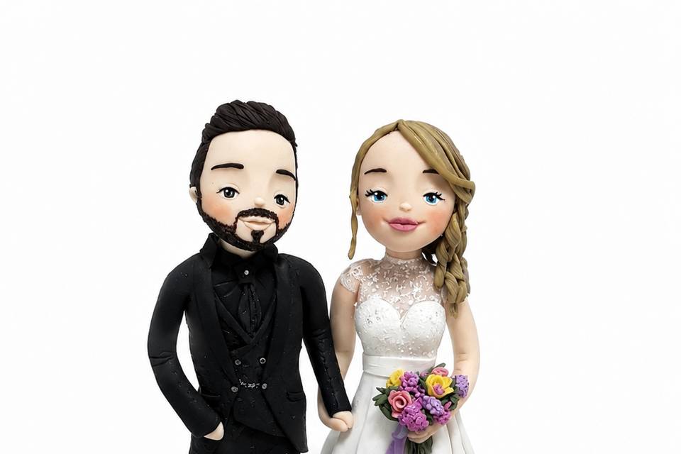 Cake topper con gatto