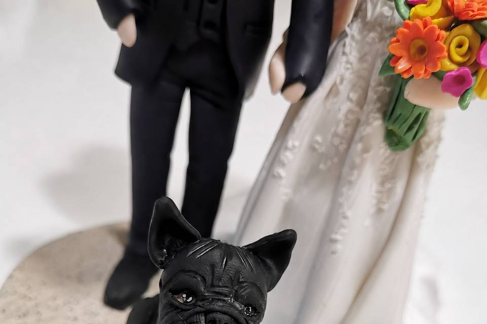 Cake topper dettagli animali