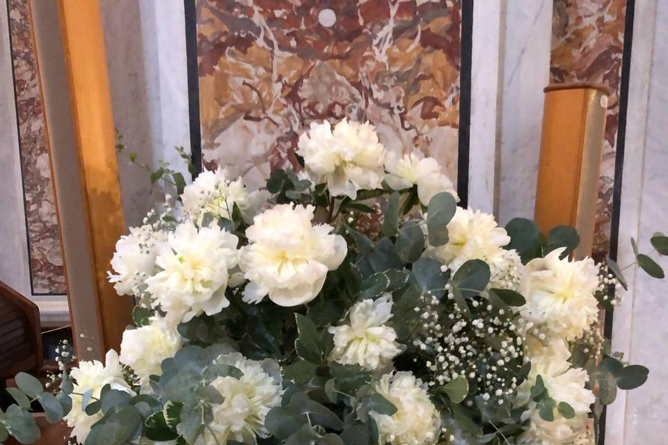 Composizione con peonie