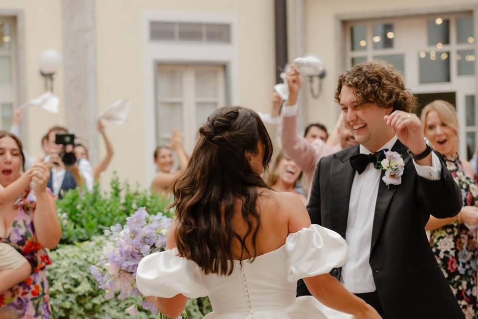 Pranzo nelle scuderie