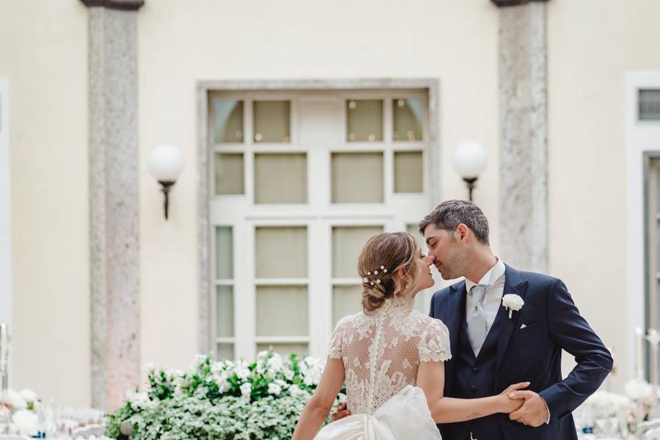 Pranzo nelle scuderie