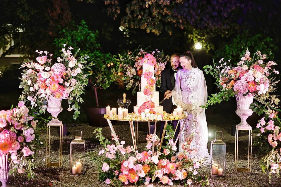 Il taglio della torta