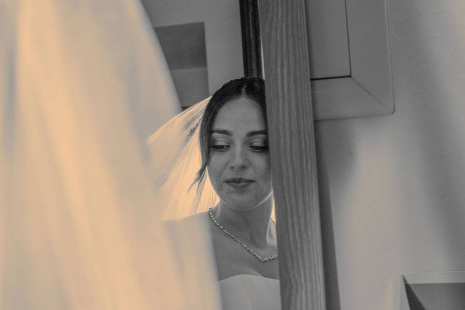 Sposa allo specchio