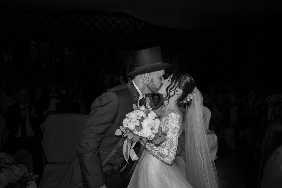 Bacio degli sposi