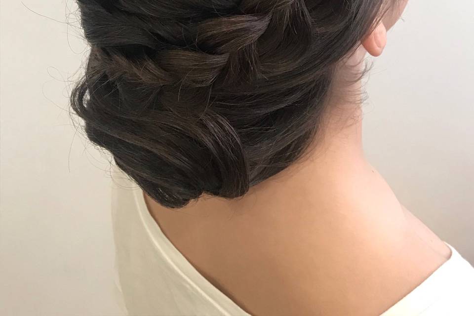 Bridal hair