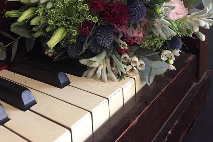 Bouquet piano