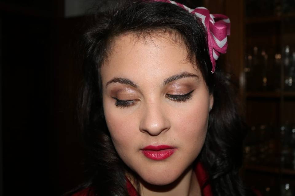 Trucco anni 50 pin-up