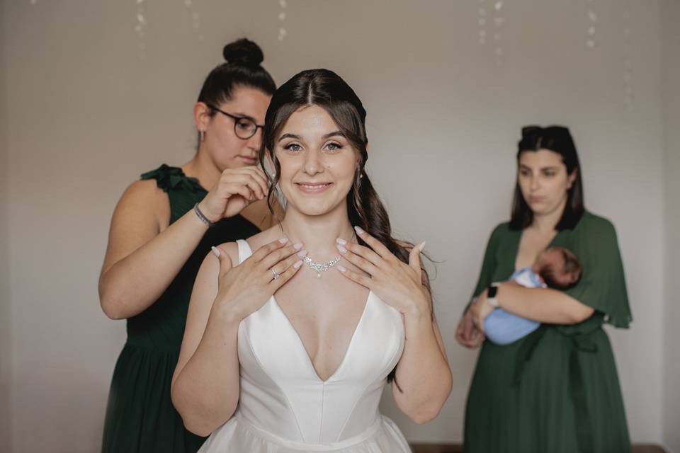 Preparazione della sposa