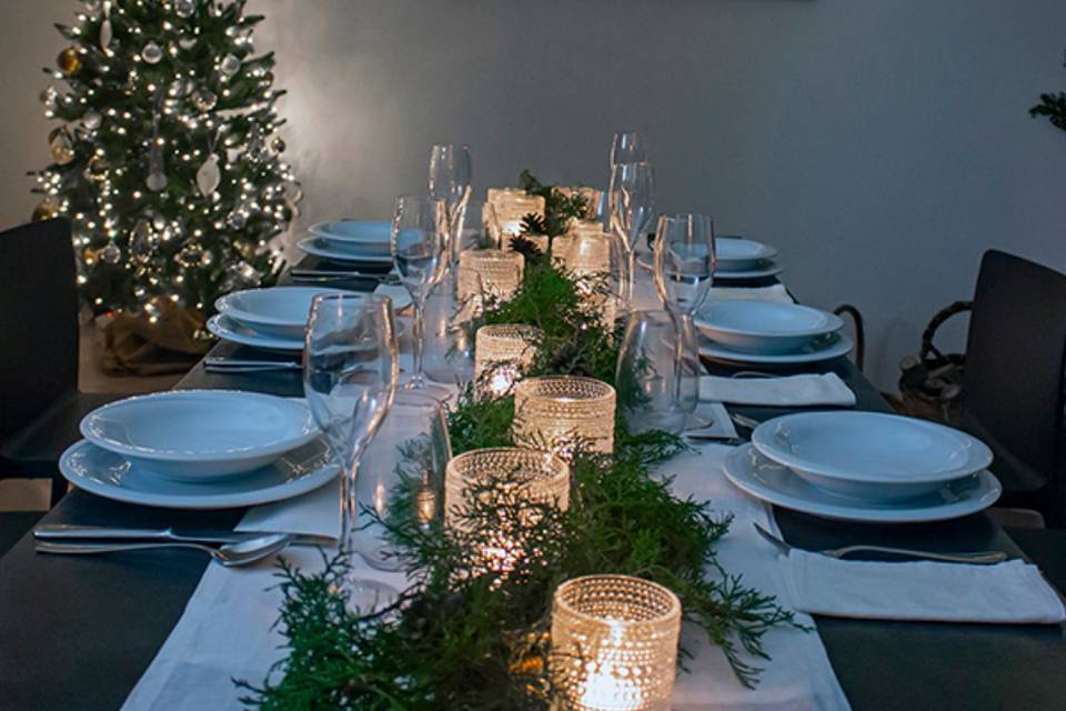 Christmas table