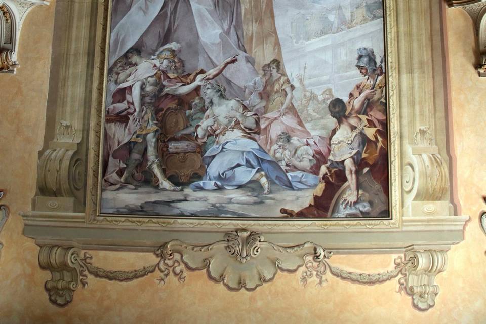 Affresco del galeotti del 1740