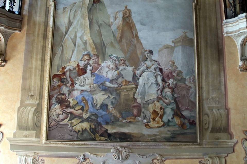 Affresco del galeotti del 1740