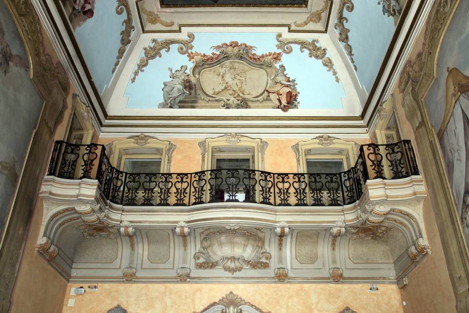 Affresco del galeotti del 1740