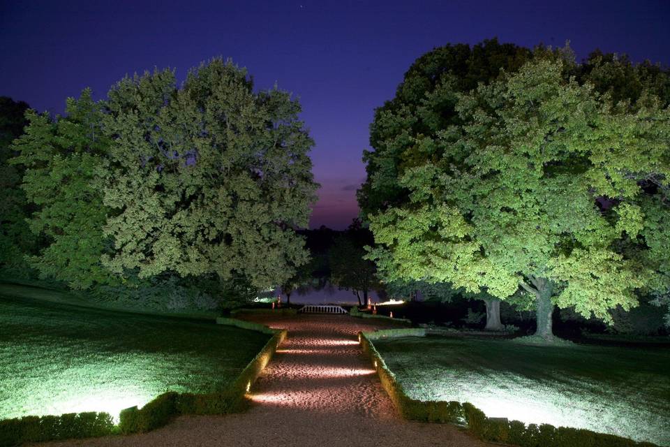 Giardino sul lago